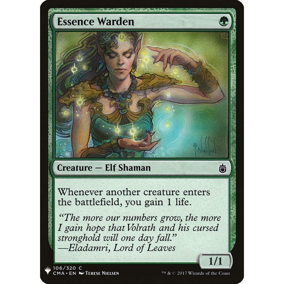 Image for Essence Warden (106) (LIST) - Magic: The Gathering