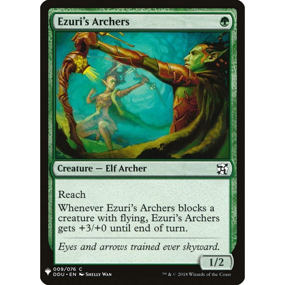 Image for Ezuri's Archers (9) (LIST) - Magic: The Gathering