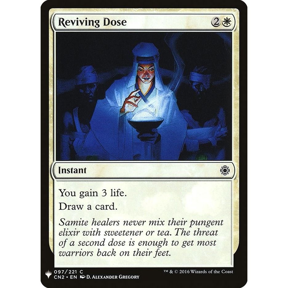 Image for Reviving Dose (97) (LIST) - Magic: The Gathering