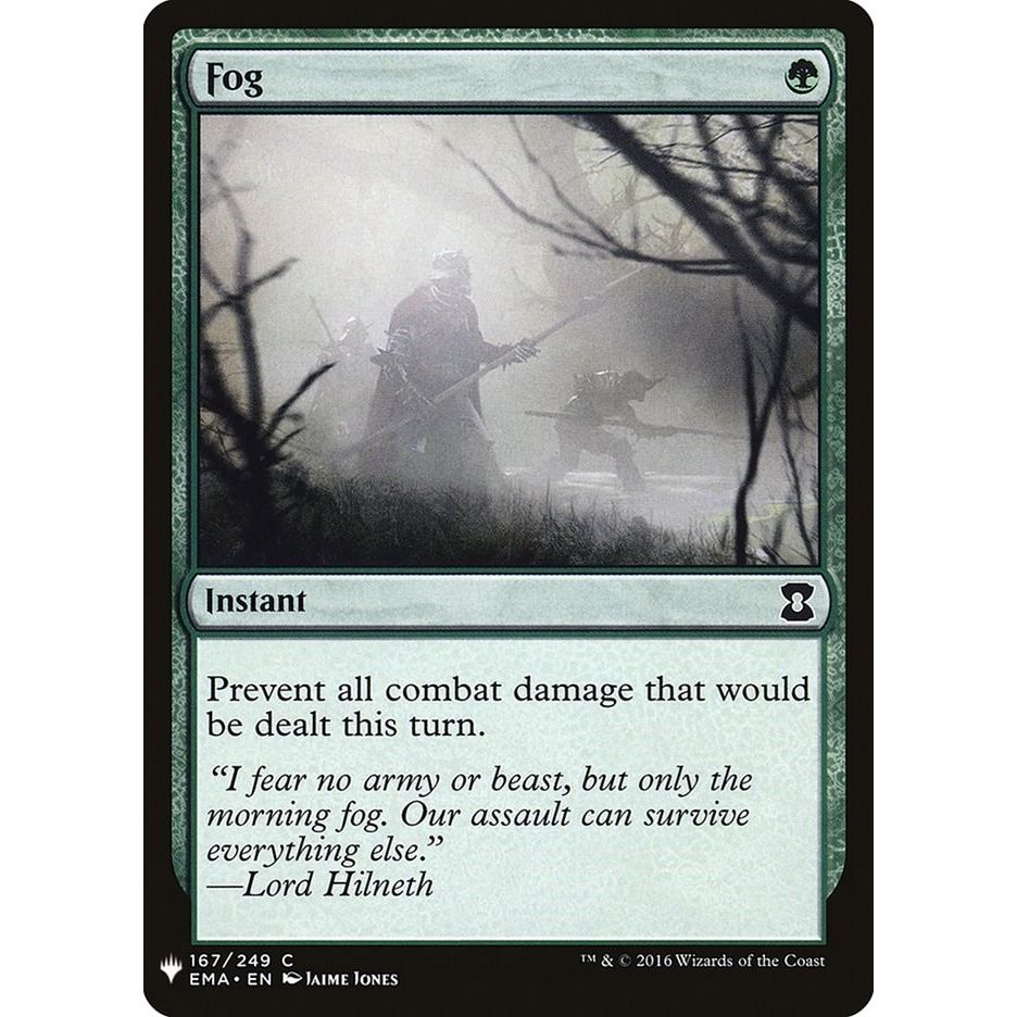 Image for Fog (167) (LIST) - Magic: The Gathering