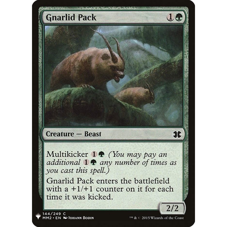 Image for Gnarlid Pack (144) (LIST) - Magic: The Gathering