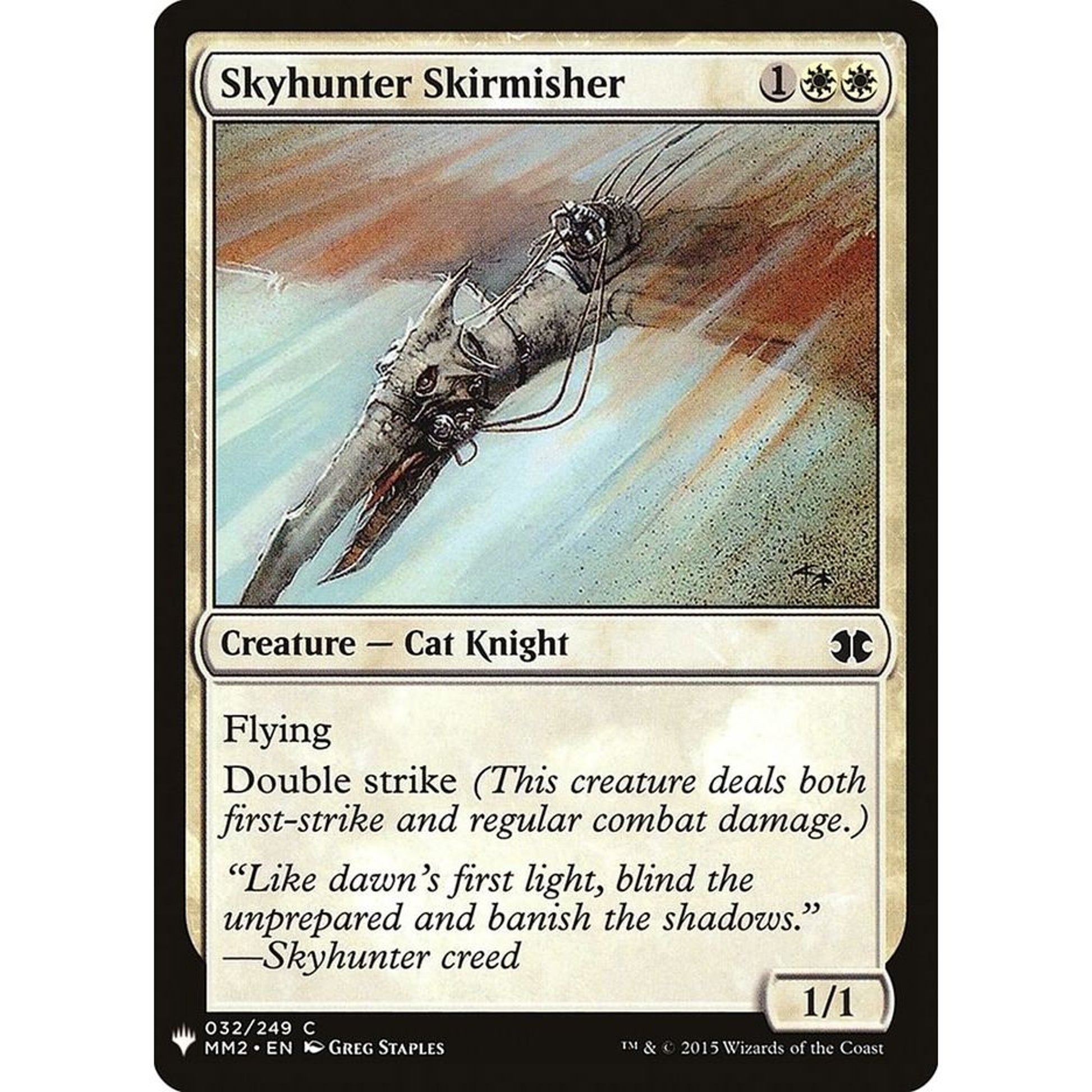Image for Skyhunter Skirmisher (32) (LIST) - Magic: The Gathering
