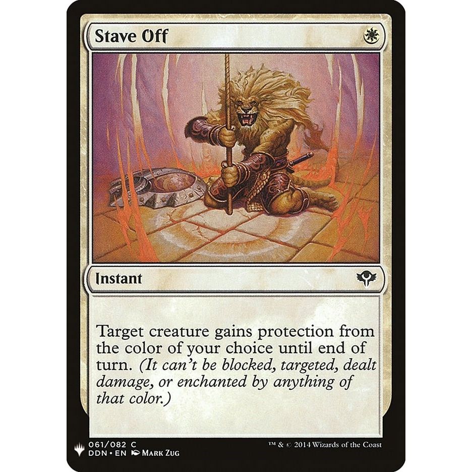 Image for Stave Off (61) (LIST) - Magic: The Gathering