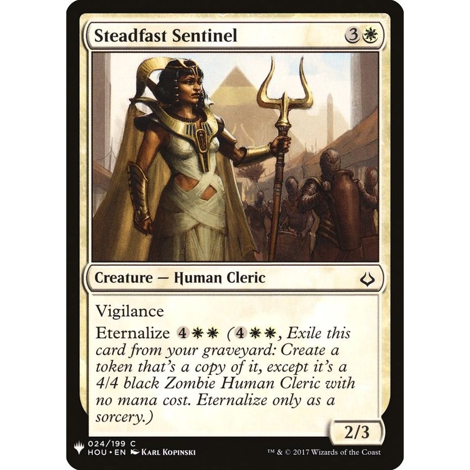 Image for Steadfast Sentinel (24) (LIST) - Magic: The Gathering