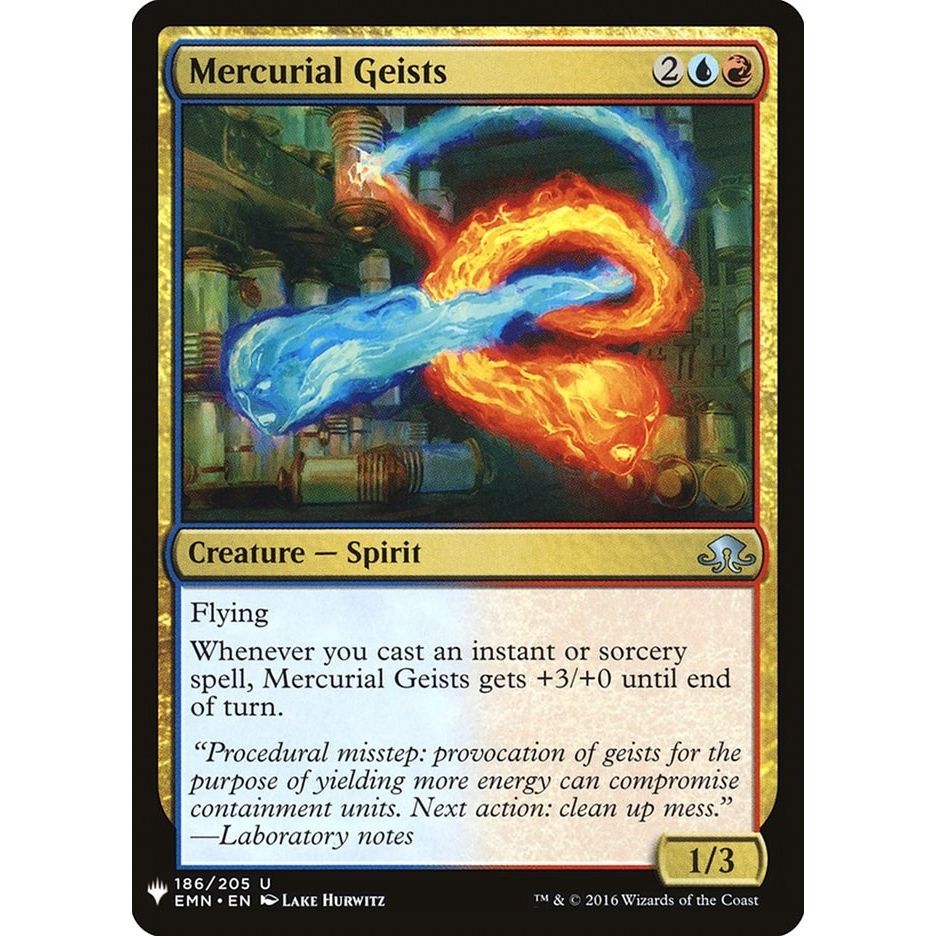Image for Mercurial Geists (186) (LIST) - Magic: The Gathering
