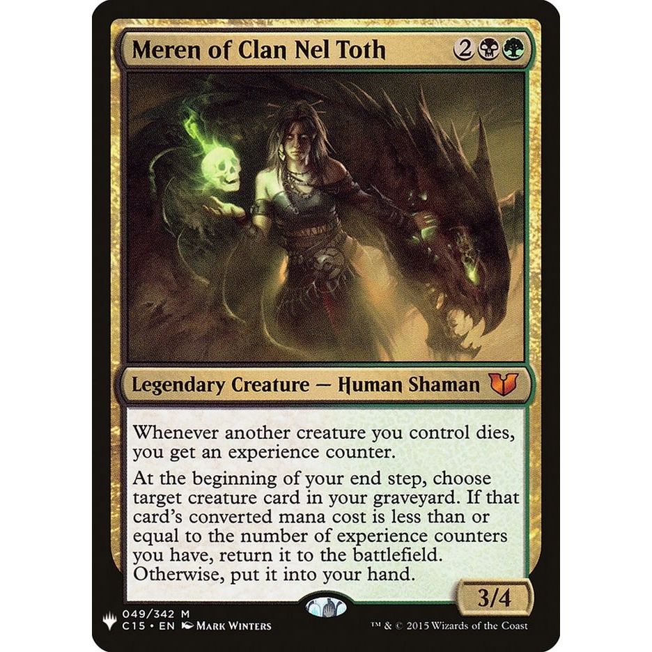Image for Meren of Clan Nel Toth (49) (LIST) - Magic: The Gathering