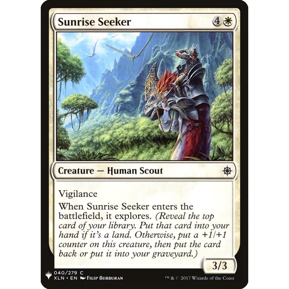 Image for Sunrise Seeker (40) (LIST) - Magic: The Gathering
