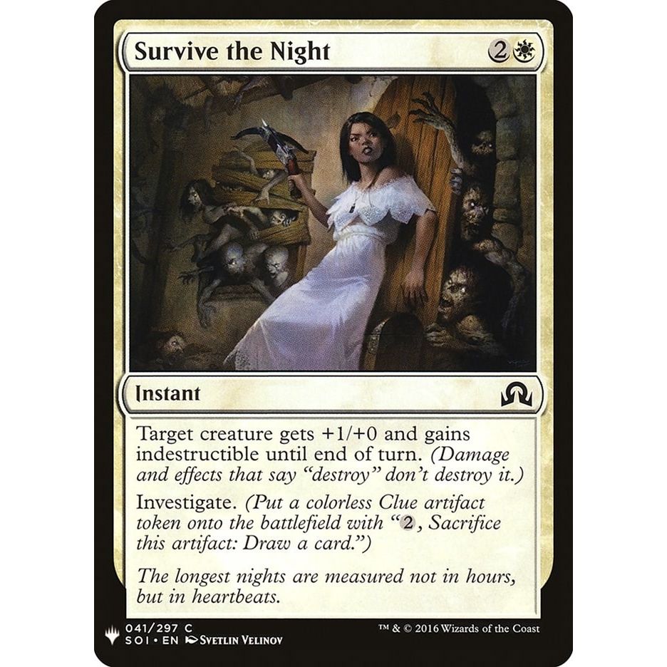 Image for Survive the Night (41) (LIST) - Magic: The Gathering