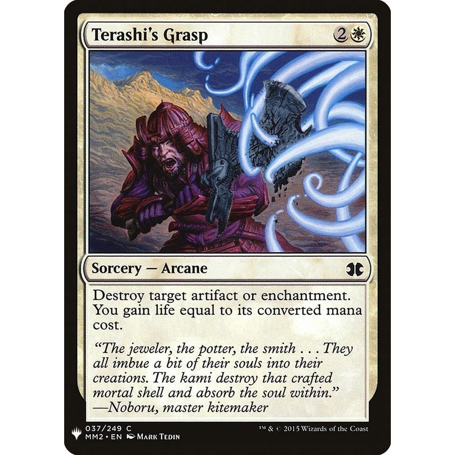 Image for Terashi's Grasp (37) (LIST) - Magic: The Gathering