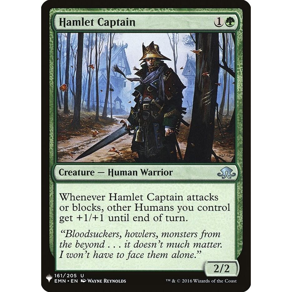 Image for Hamlet Captain (161) (LIST) - Magic: The Gathering