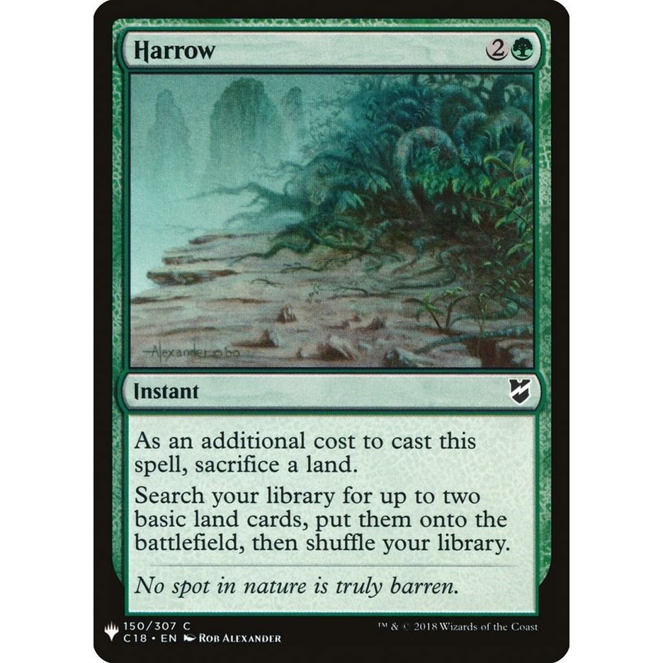 Image for Harrow (150) (LIST) - Magic: The Gathering