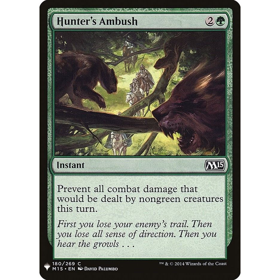 Image for Hunter's Ambush (180) (LIST) - Magic: The Gathering