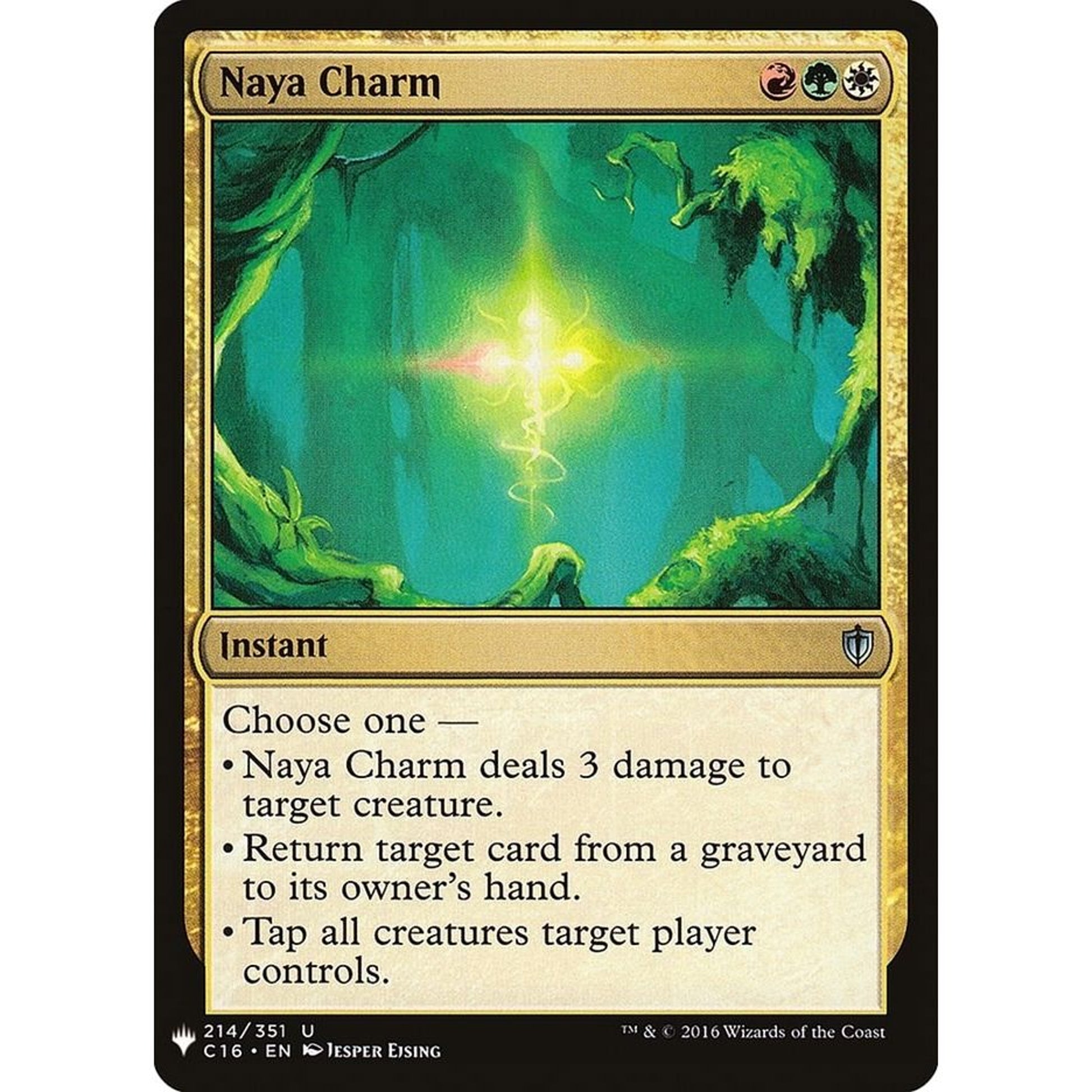 Image for Naya Charm (214) (LIST) - Magic: The Gathering