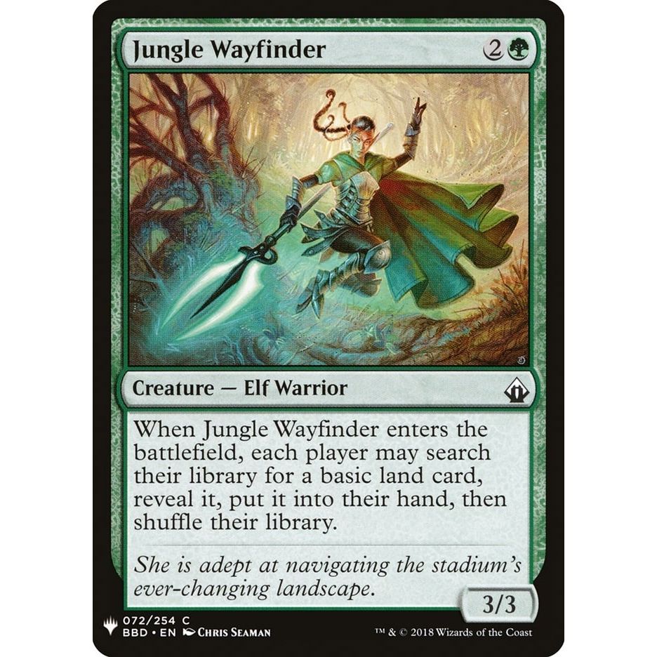 Image for Jungle Wayfinder (72) (LIST) - Magic: The Gathering