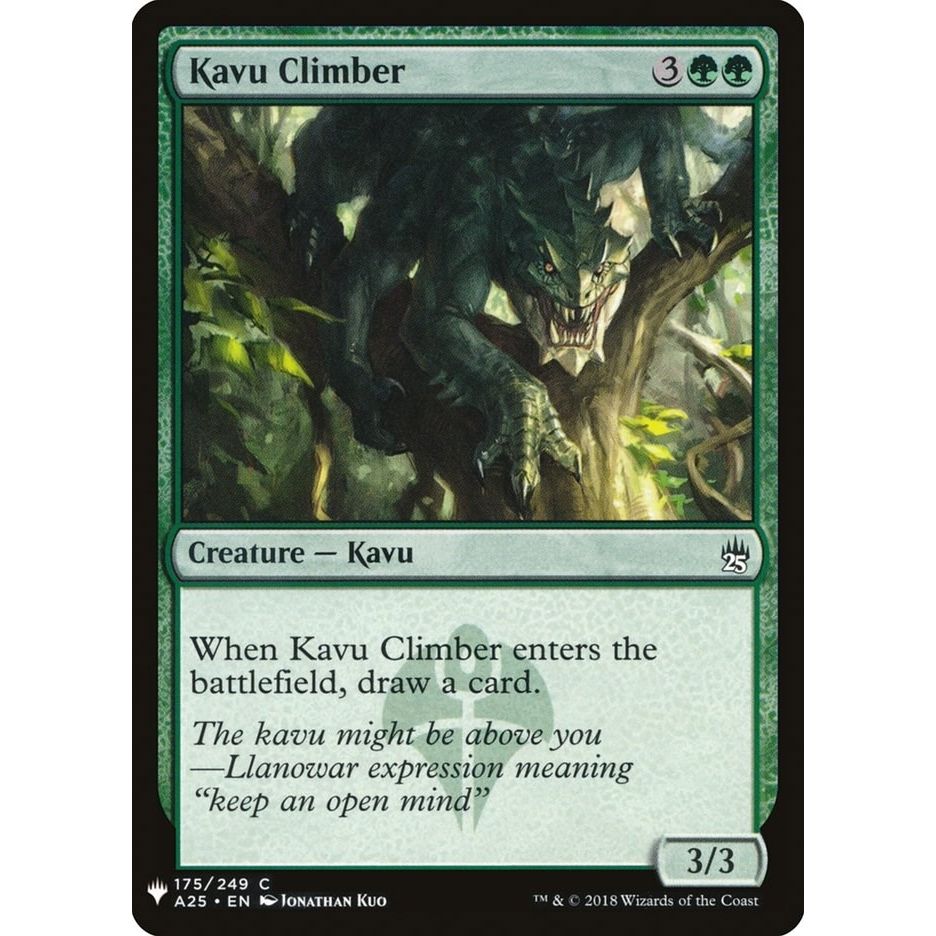 Image for Kavu Climber (175) (LIST) - Magic: The Gathering