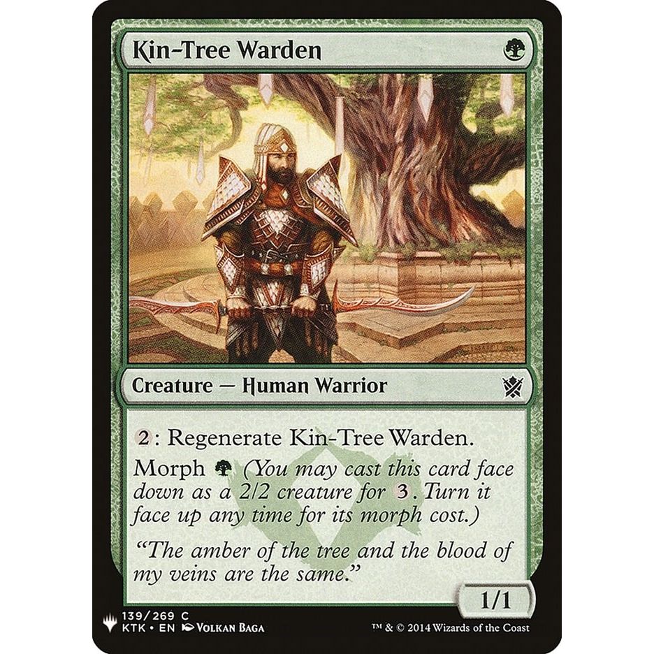 Image for Kin-Tree Warden (139) (LIST) - Magic: The Gathering