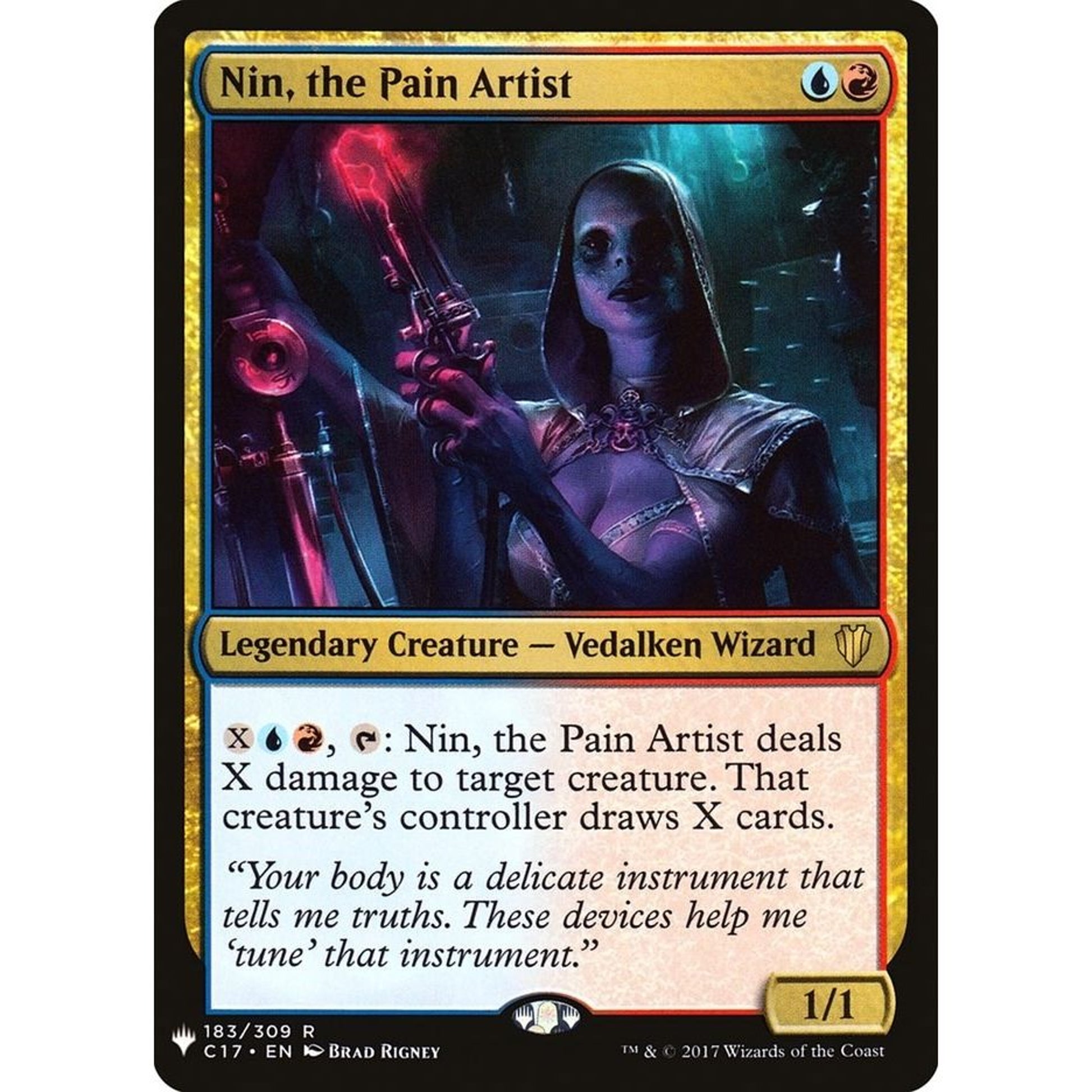 Image for Nin, the Pain Artist (183/309) (LIST) - Magic: The Gathering