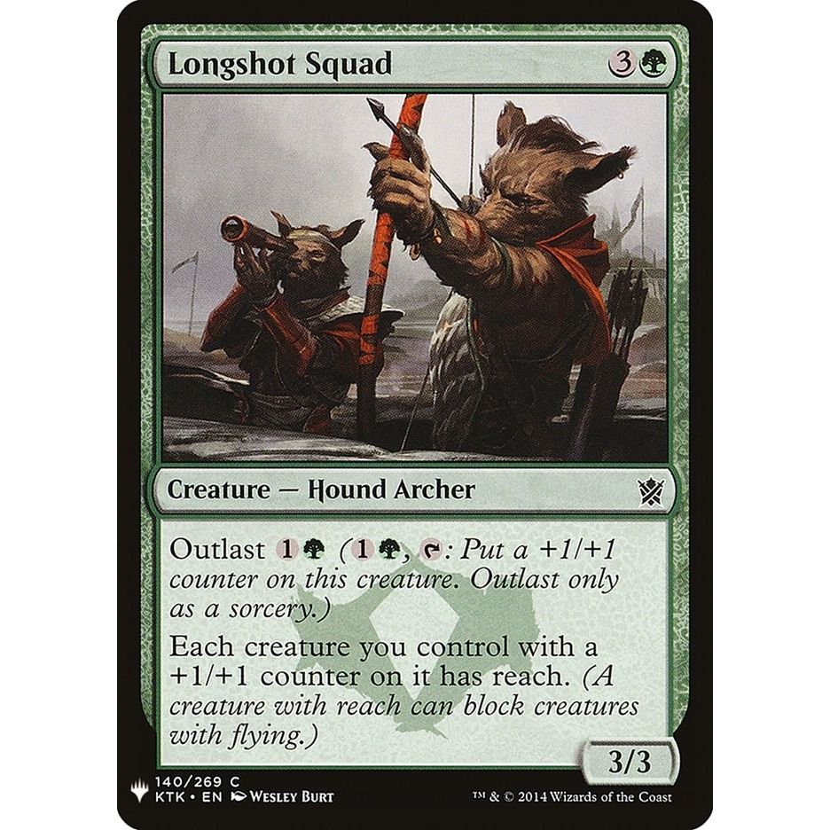 Image for Longshot Squad (140) (LIST) - Magic: The Gathering