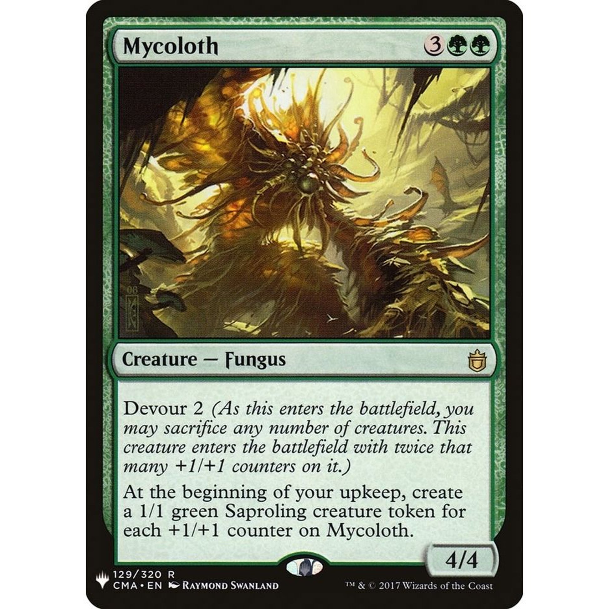 Image for Mycoloth (129) (LIST) - Magic: The Gathering