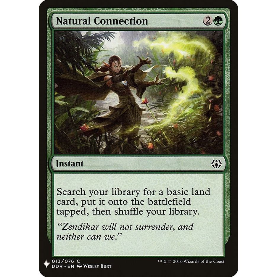 Image for Natural Connection (13) (LIST) - Magic: The Gathering