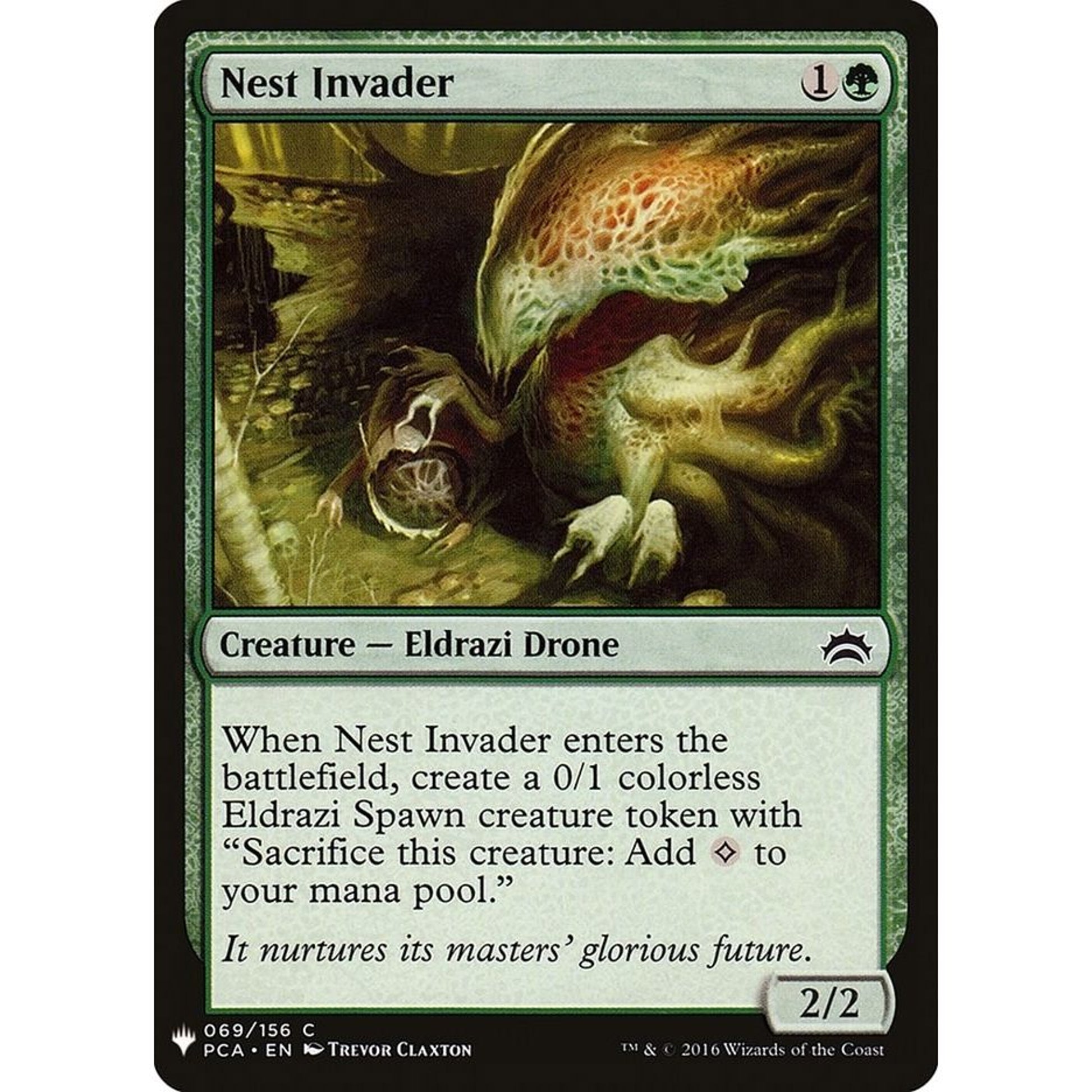 Image for Nest Invader (69) (LIST) - Magic: The Gathering