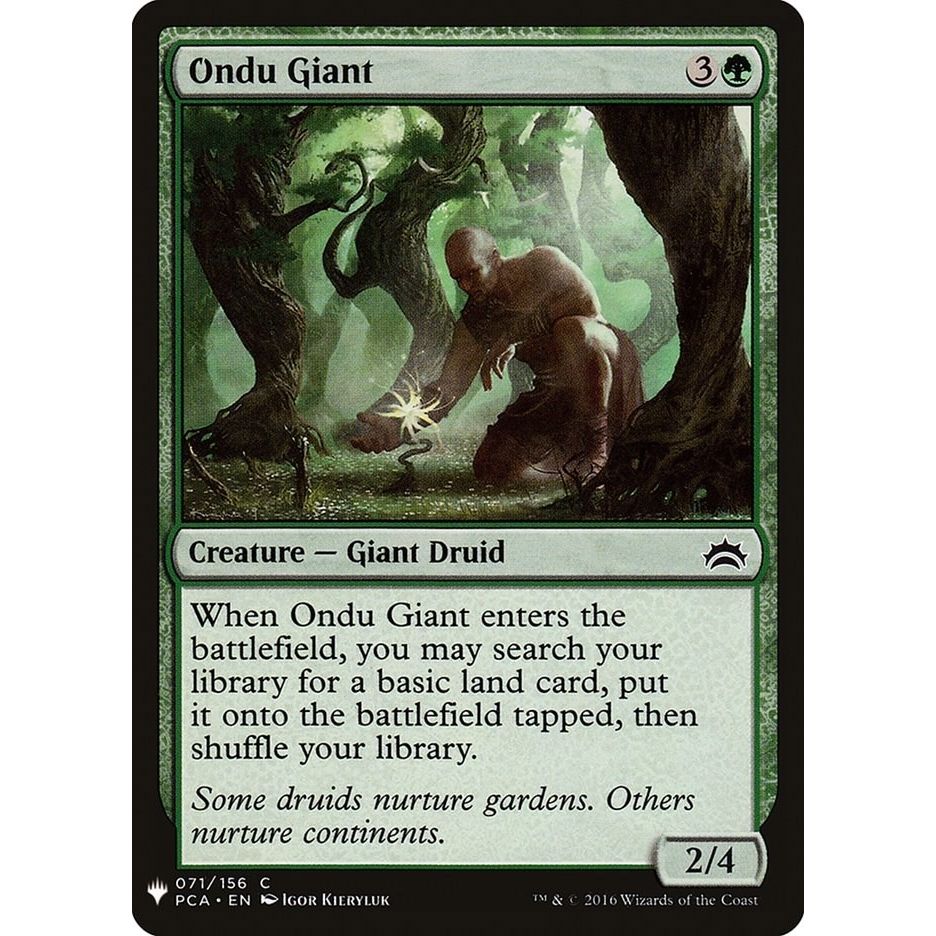 Image for Ondu Giant (71) (LIST) - Magic: The Gathering