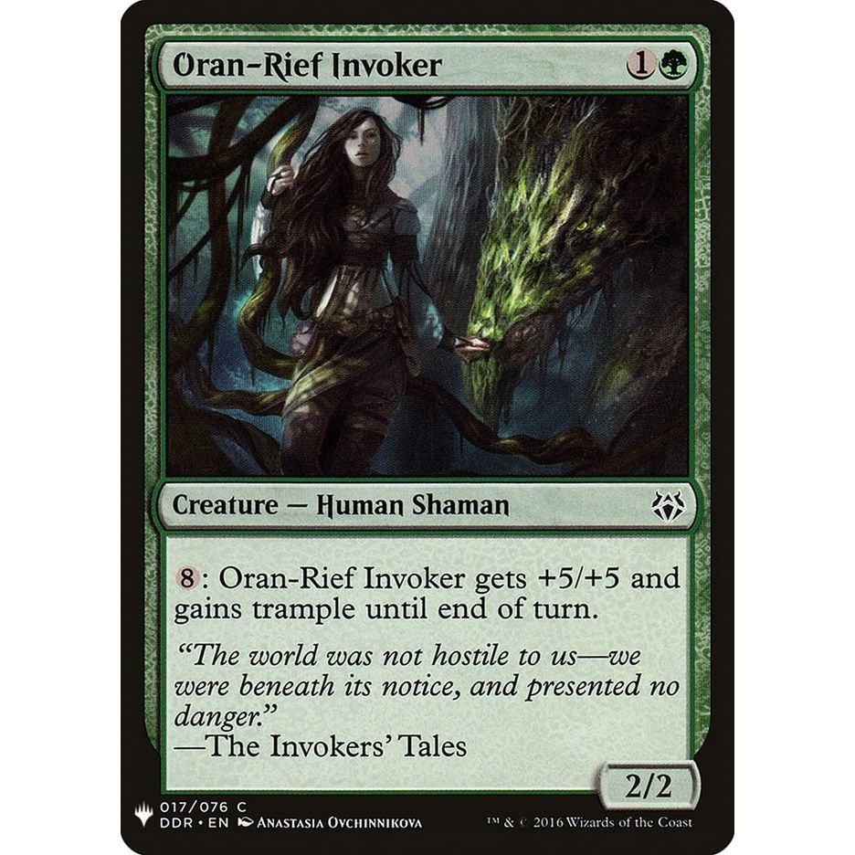 Image for Oran-Rief Invoker (17) (LIST) - Magic: The Gathering