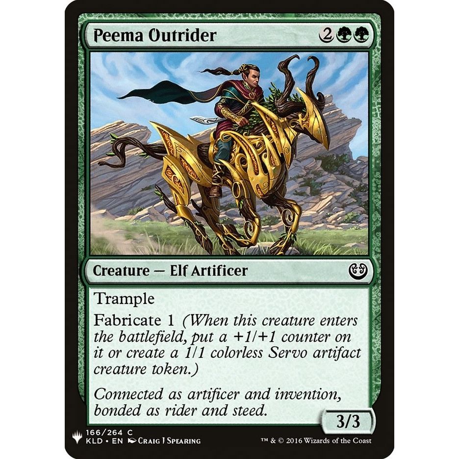 Image for Peema Outrider (166) (LIST) - Magic: The Gathering