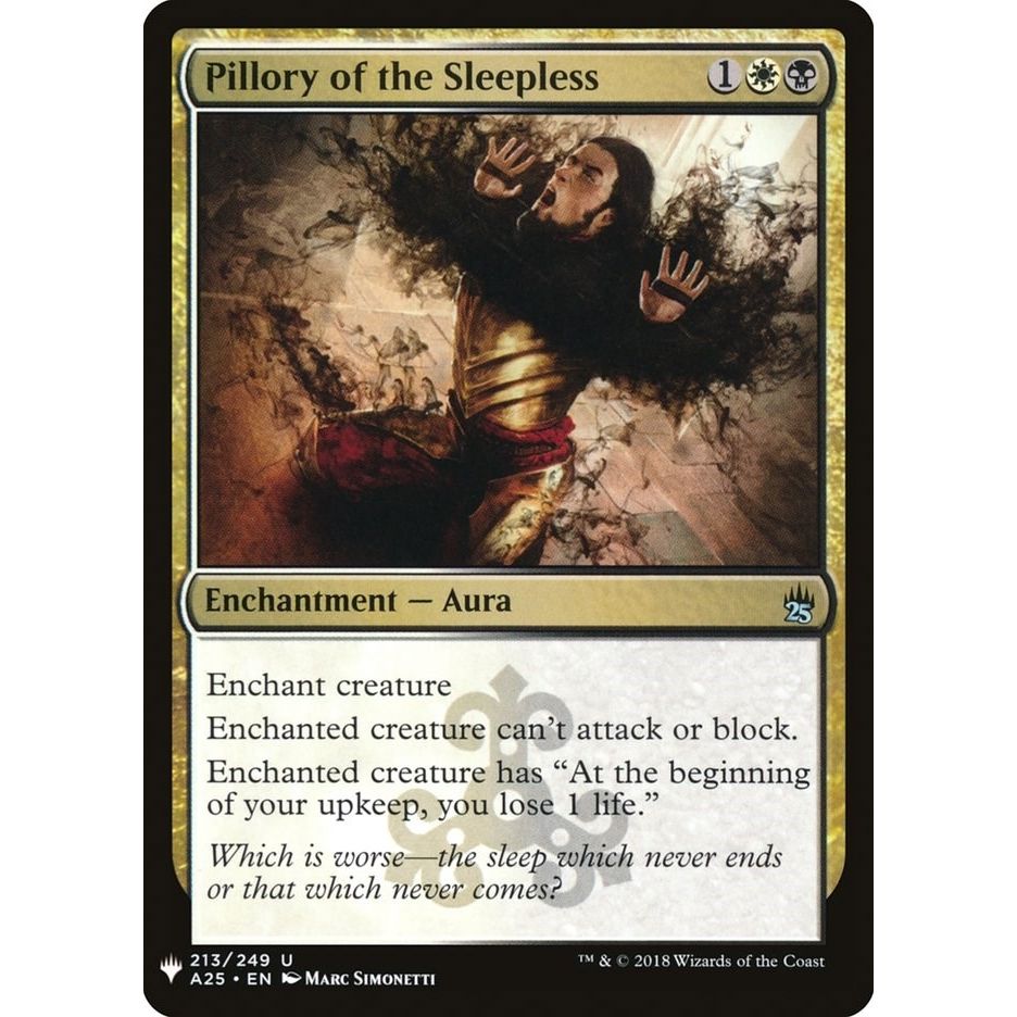 Image for Pillory of the Sleepless (213) (LIST) - Magic: The Gathering