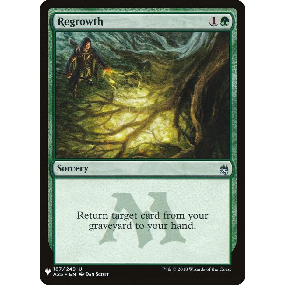 Image for Regrowth (187) (LIST) - Magic: The Gathering