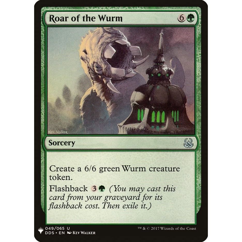 Image for Roar of the Wurm (49) (LIST) - Magic: The Gathering