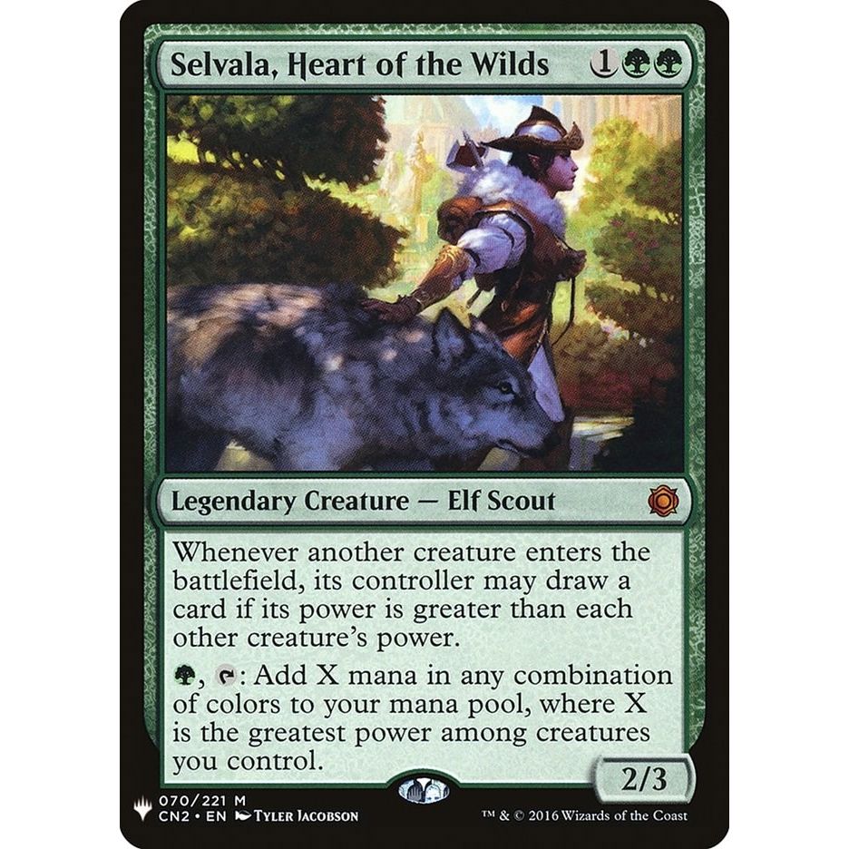 Image for Selvala, Heart of the Wilds (70) (LIST) - Magic: The Gathering