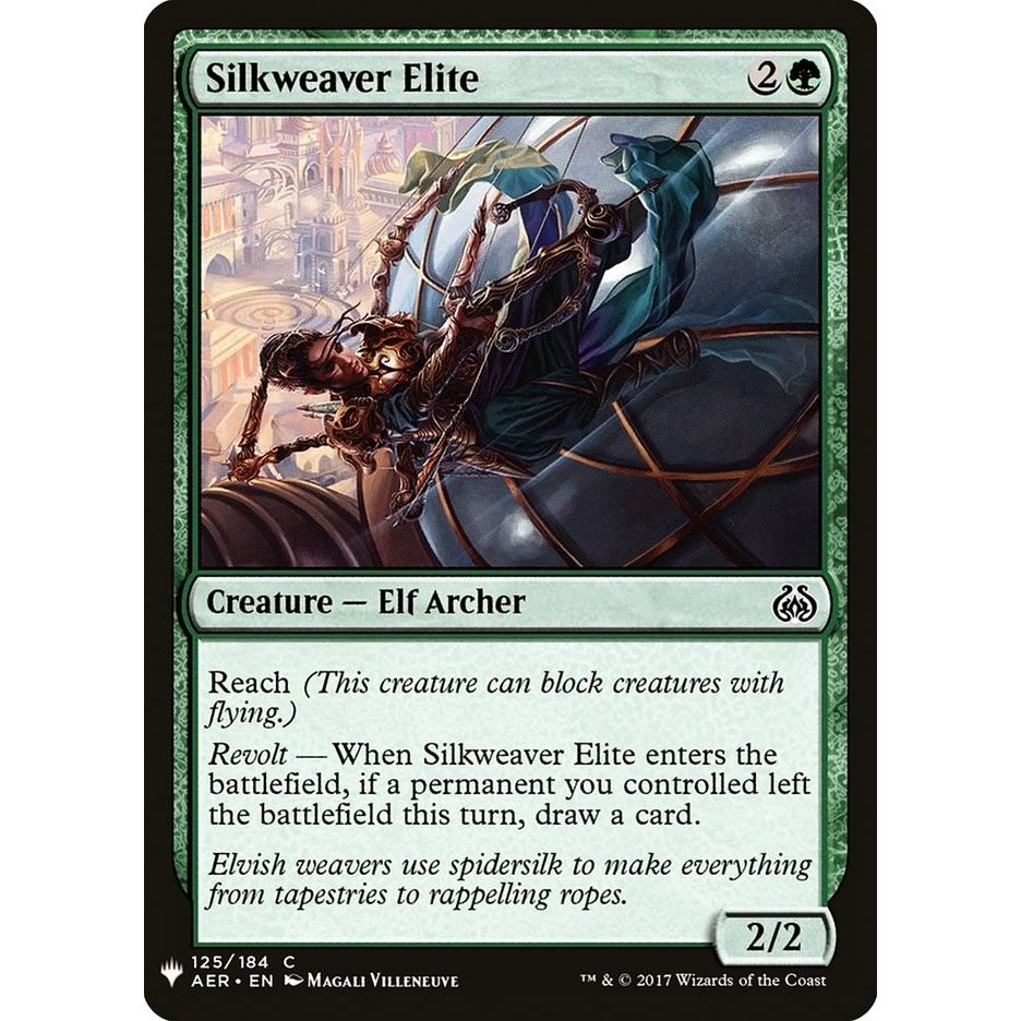 Image for Silkweaver Elite (125) (LIST) - Magic: The Gathering