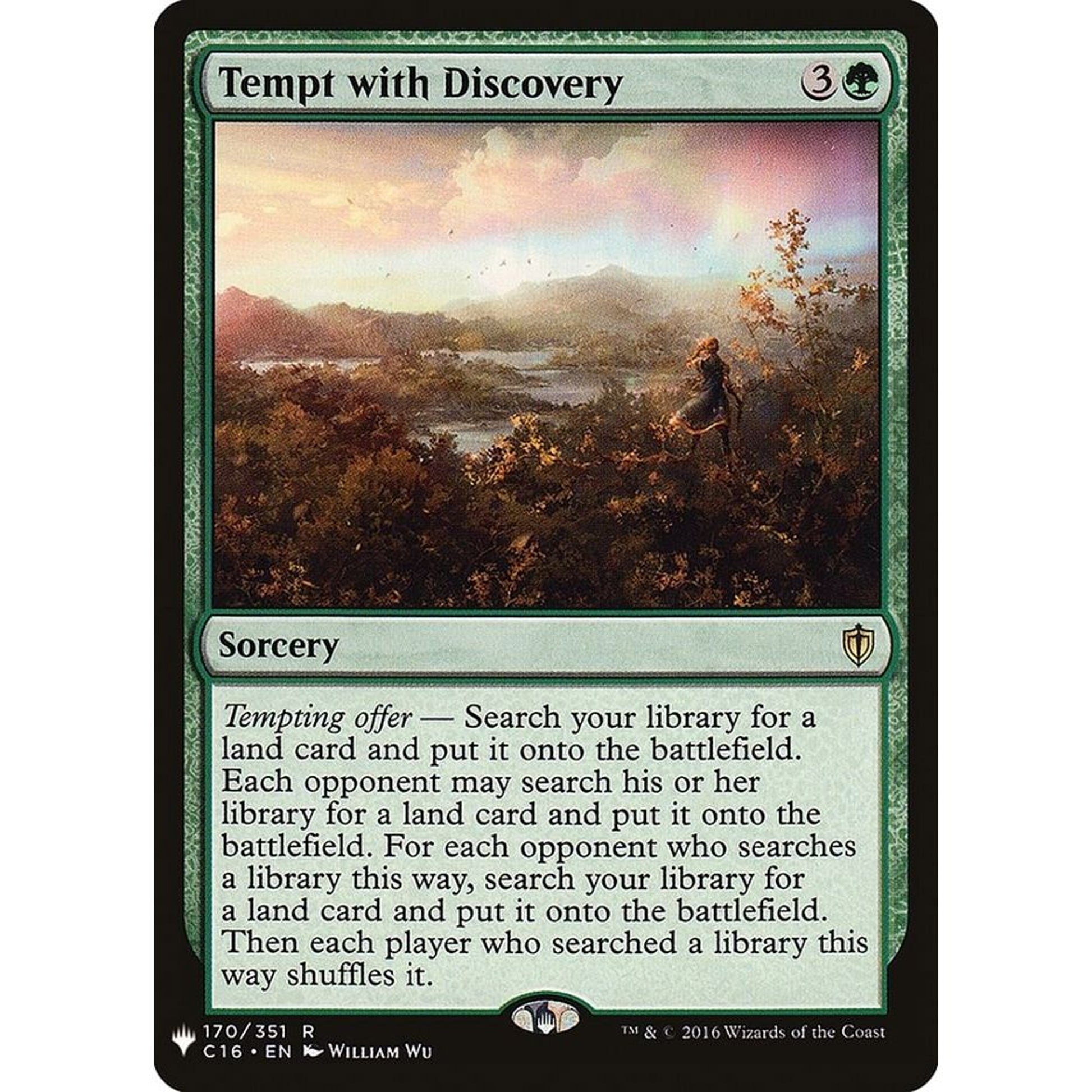 Image for Tempt with Discovery (170) (LIST) - Magic: The Gathering