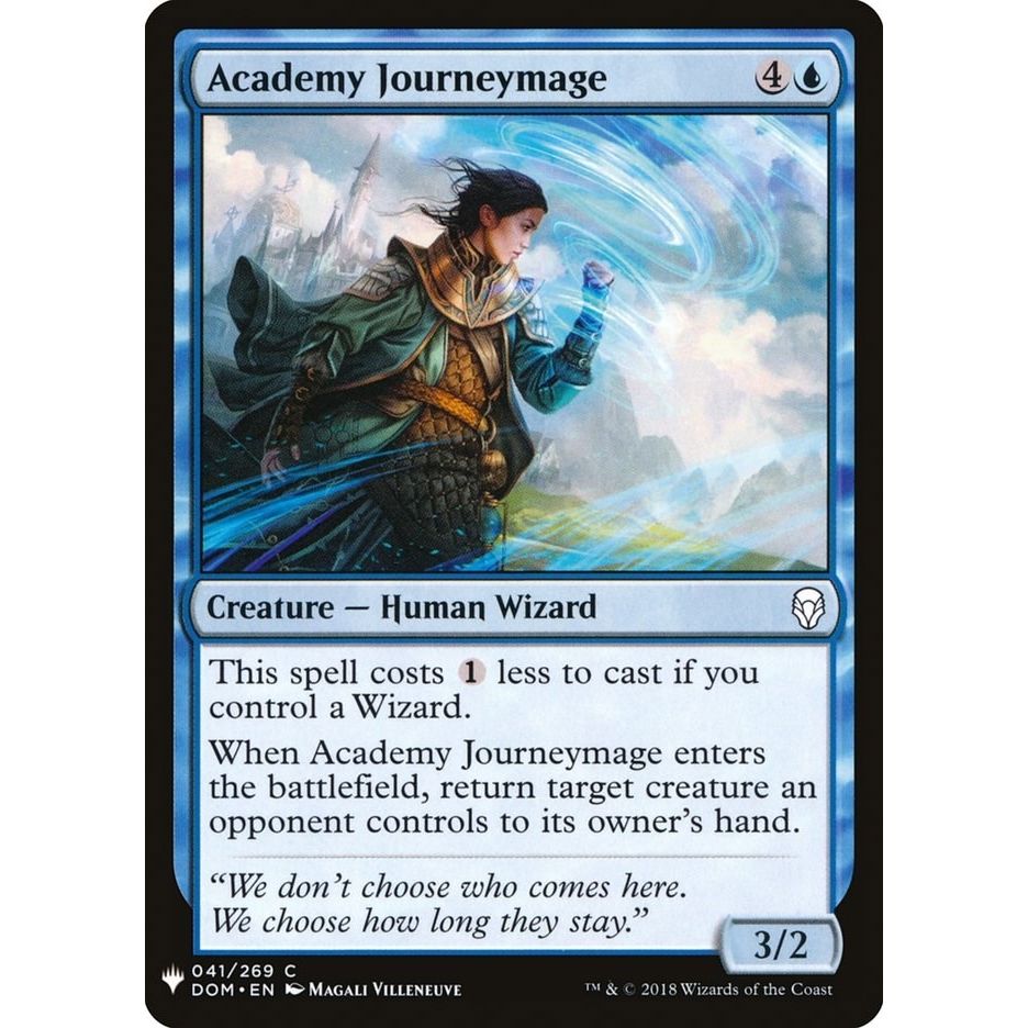 Image for Academy Journeymage (41) (LIST) - Magic: The Gathering