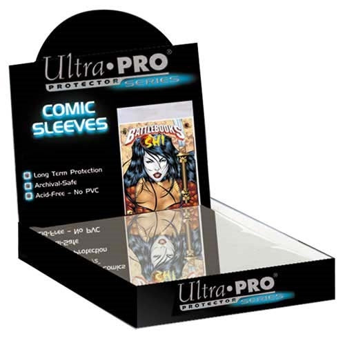 Image for Mylar Photo Size 8x10 Semi-Rigid Comic Sleeves (100-Count) - Collectible Storage
