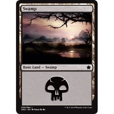 Image for Swamp (059) (59) (GN2) - Magic: The Gathering