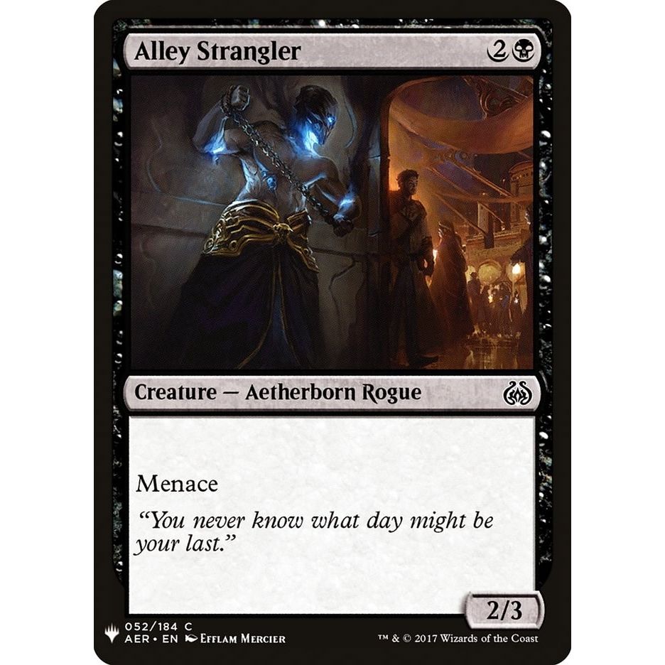 Image for Alley Strangler (52) (LIST) - Magic: The Gathering