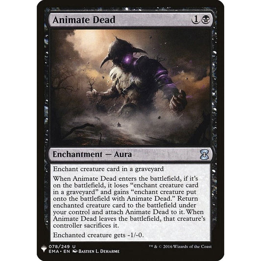 Image for Animate Dead (78) (LIST) - Magic: The Gathering