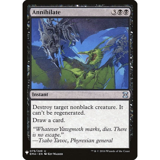 Image for Annihilate (79) (LIST) - Magic: The Gathering