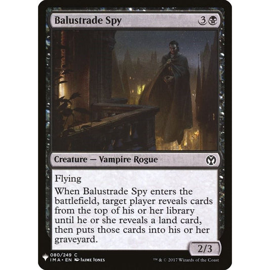 Image for Balustrade Spy (80) (LIST) - Magic: The Gathering