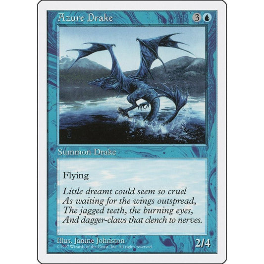 Image for Azure Drake (5ED) - Magic: The Gathering