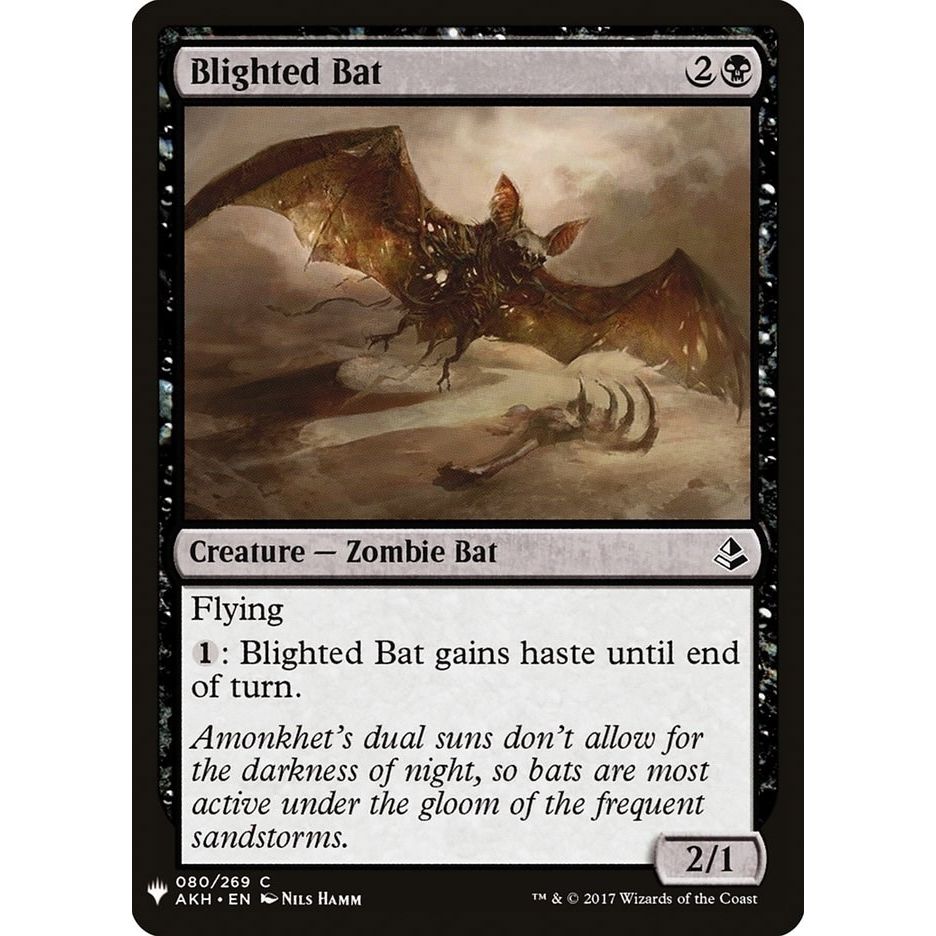 Image for Blighted Bat (80) (LIST) - Magic: The Gathering