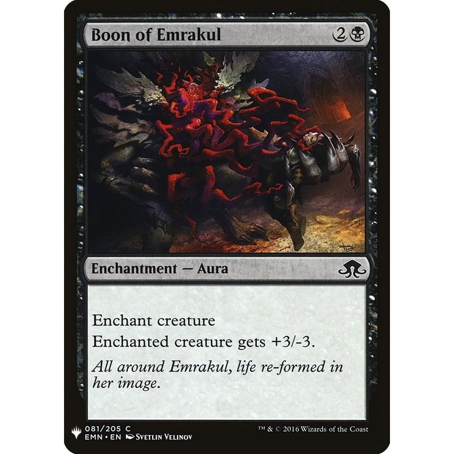 Image for Boon of Emrakul (81) (LIST) - Magic: The Gathering