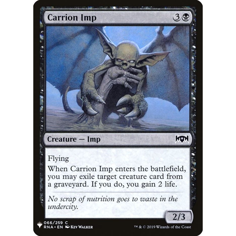 Image for Carrion Imp (66) (LIST) - Magic: The Gathering