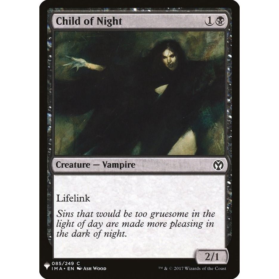 Image for Child of Night (85) (LIST) - Magic: The Gathering