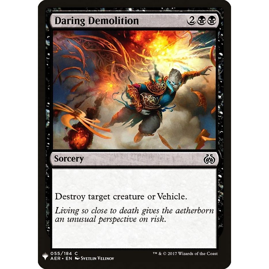 Image for Daring Demolition (55) (LIST) - Magic: The Gathering