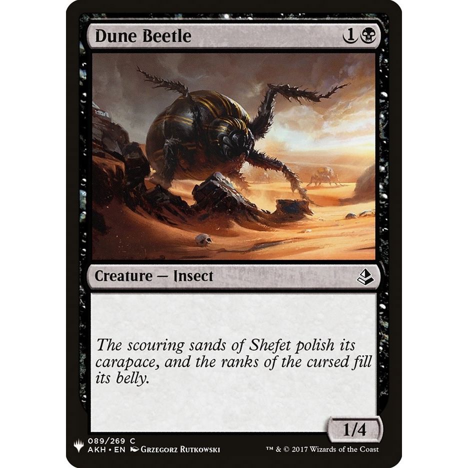 Image for Dune Beetle (89) (LIST) - Magic: The Gathering