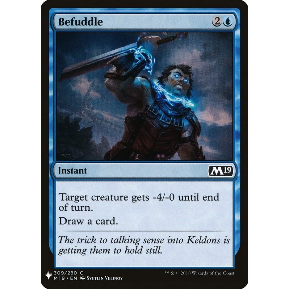 Image for Befuddle (309) (LIST) - Magic: The Gathering