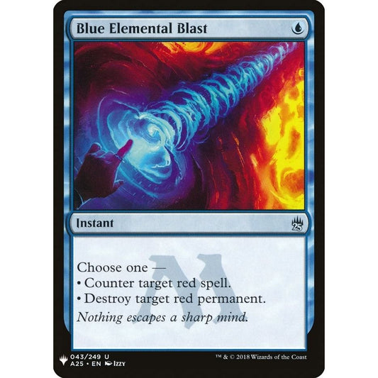 Image for Blue Elemental Blast (43) (LIST) - Magic: The Gathering